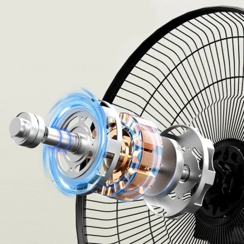 Ventilator Inteligent cu Picior Reglabil 3 în 1, Control prin Aplicație și Telecomandă, 7 Viteze, Timer Programabil, 50W Putere - imagine 2